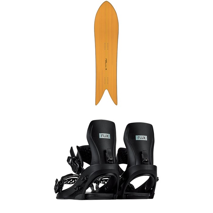 Gentemstick - Gentemstick Rocket Fish Snowboard + Flux CV Snowboard Bindings 2026