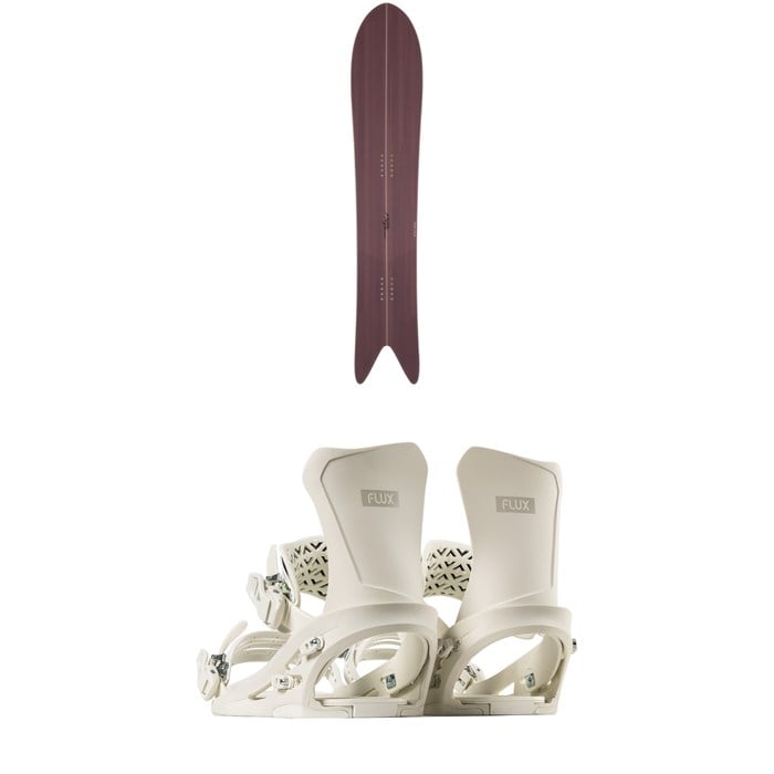 Gentemstick - Gentemstick Mermaid Snowboard + Flux DS Snowboard Bindings - Women's 2026