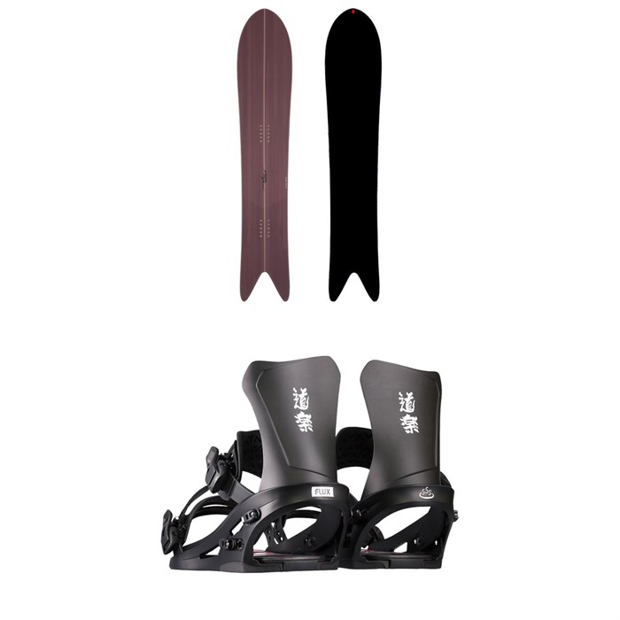 Gentemstick - Gentemstick Mermaid Snowboard + Flux DS Snowboard Bindings - Women's