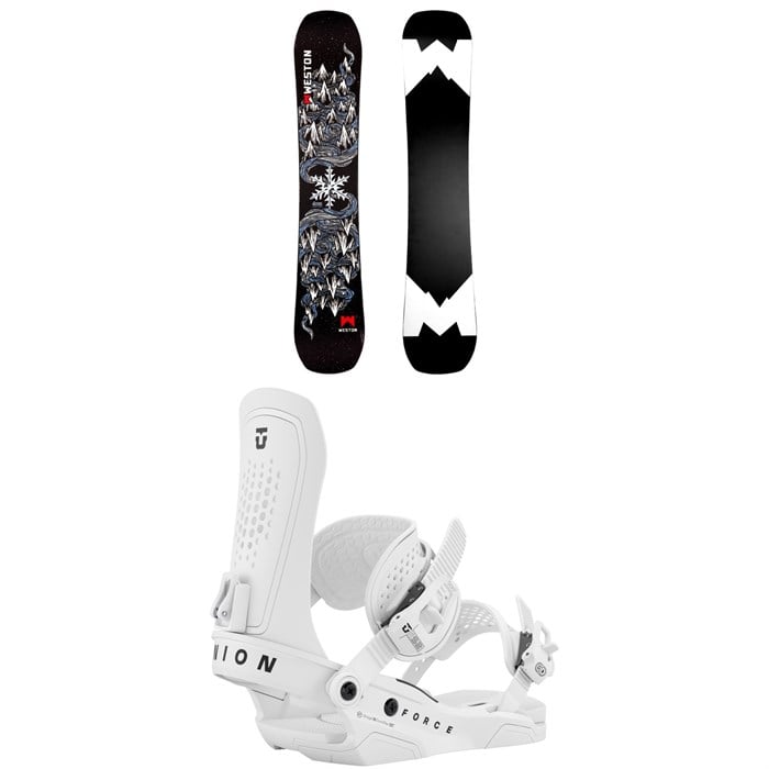 Weston - Weston Dream Machine Snowboard + Union Force Snowboard Bindings 2026