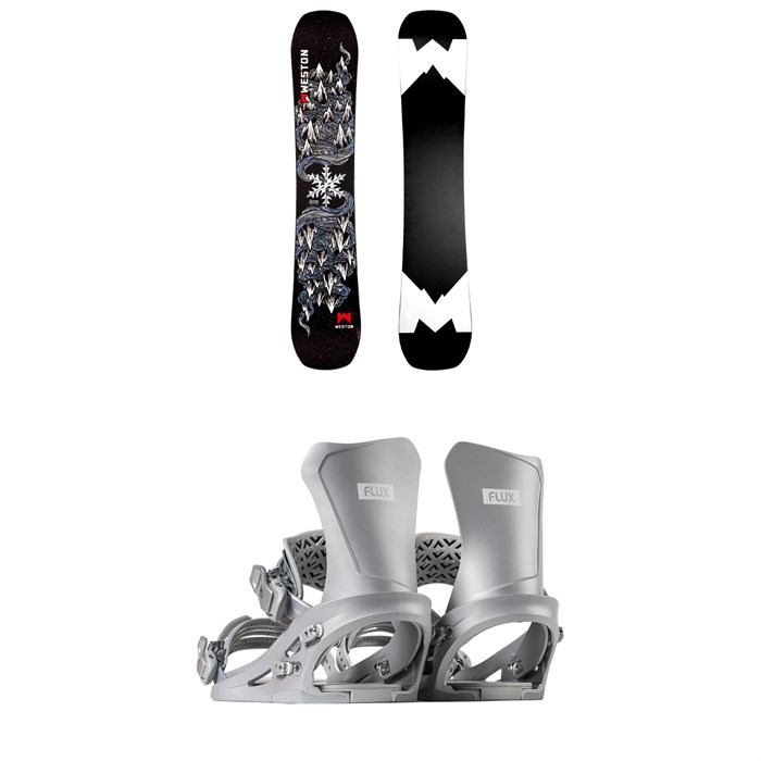 Weston - Weston Dream Machine Snowboard + Flux DS Snowboard Bindings 2026
