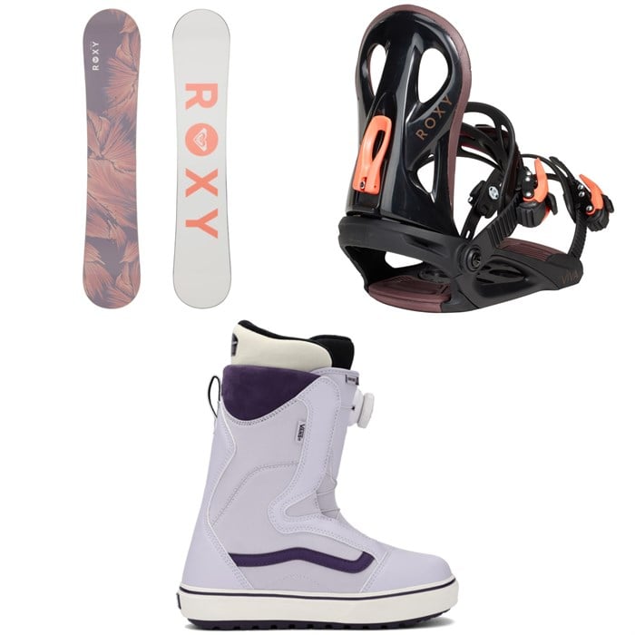 Roxy - Roxy Raina LTD Snowboard + Viva LTD Snowboard Bindings + Vans Encore OG Snowboard Boots - Women's 2026
