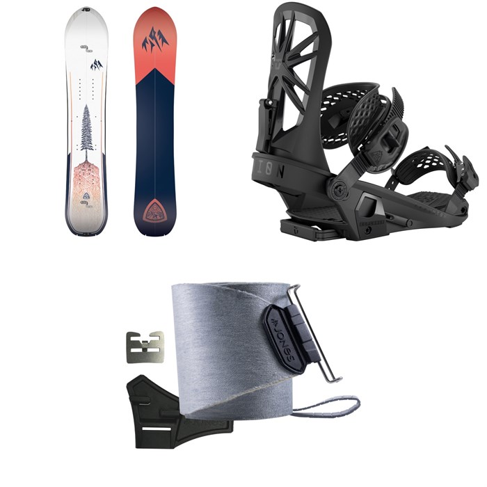 Jones - Jones Dream Weaver 2.0 Splitboard  + Union Explorer Splitboard Bindings + Jones Nomad Quick Tension Trim-To-Fit Splitboard Skins - Women's 2026