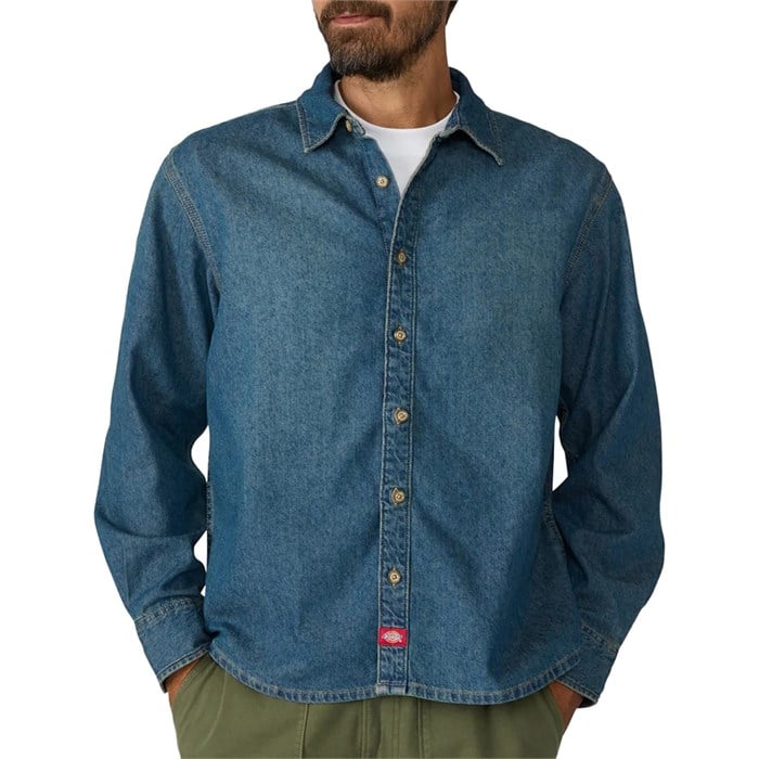 Dickies - Dickies Lighweight Denim Long-Sleeve Shirt - Men's