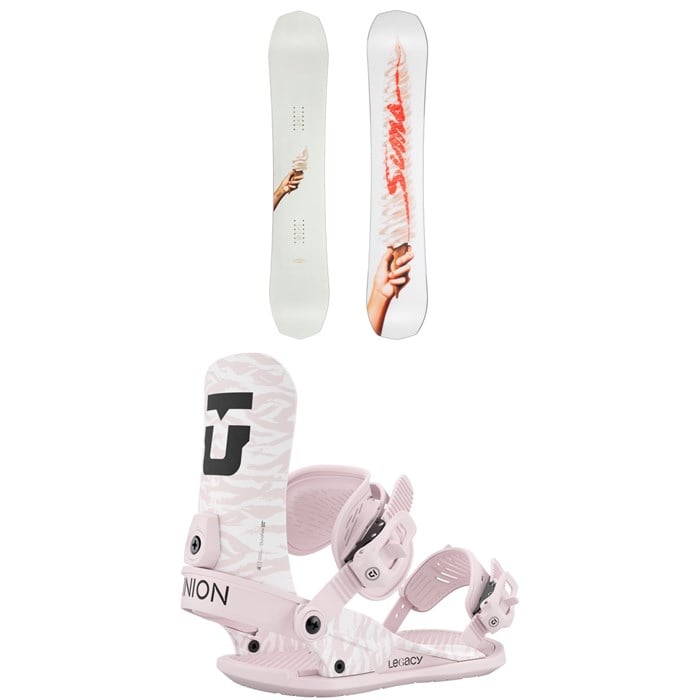 Sims - Sims Vanilla Snowboard + Union Legacy Snowboard Bindings - Women's 2026