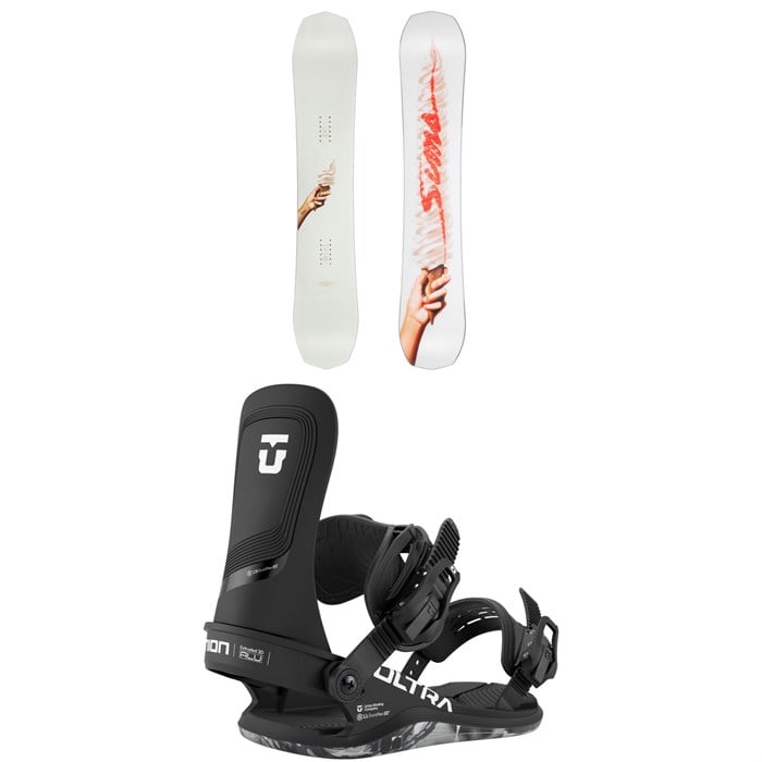 Sims - Sims Vanilla Snowboard + Union Ultra Snowboard Bindings - Women's 2026