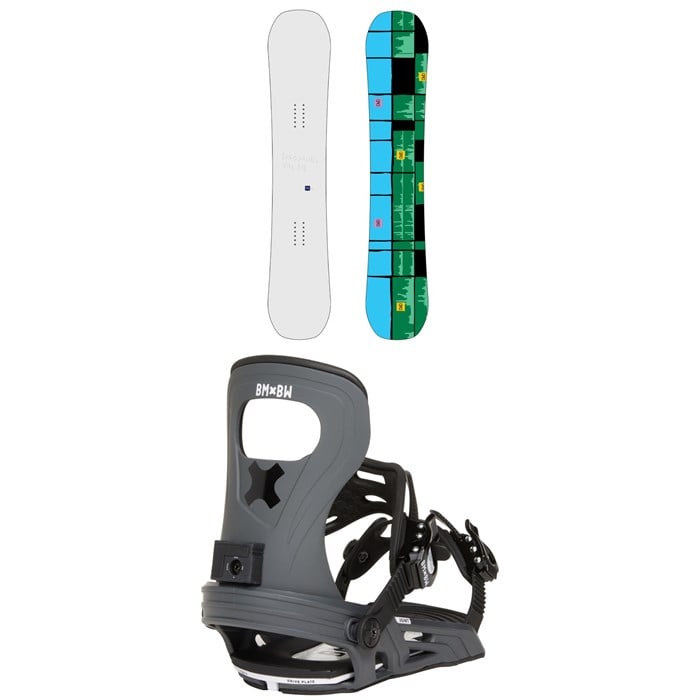 Dinosaurs Will Die - Dinosaurs Will Die Perry Snowboard + Bent Metal Joint LTD Snowboard Bindings