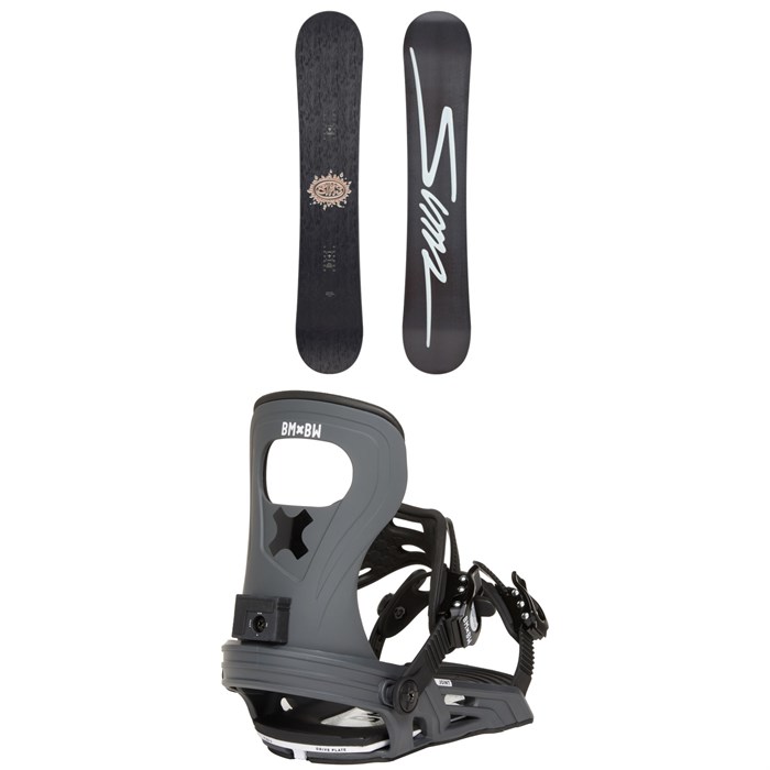 Sims - Sims Bowl Squad LTD Snowboard + Bent Metal Joint LTD Snowboard Bindings 2026
