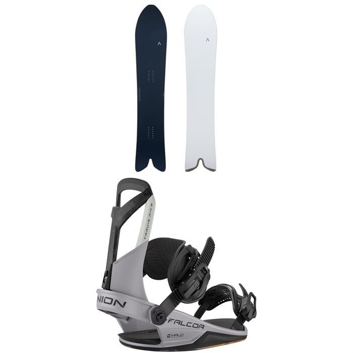 Fjell Snowboards - Fjell Snowboards MT 1542 Snowboard + Union Falcor Snowboard Bindings 2026