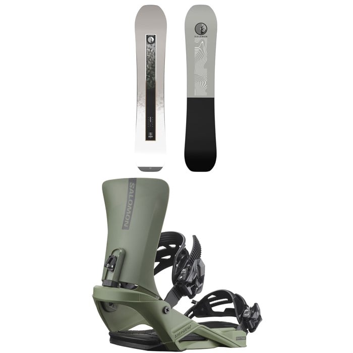 Salomon - Salomon Sight Snowboard + Rhythm Snowboard Bindings 2026