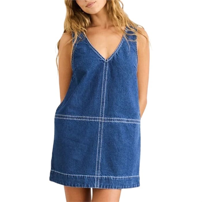 Rhythm - Rhythm Cece Contrast Stitch Mini Dress - Women's