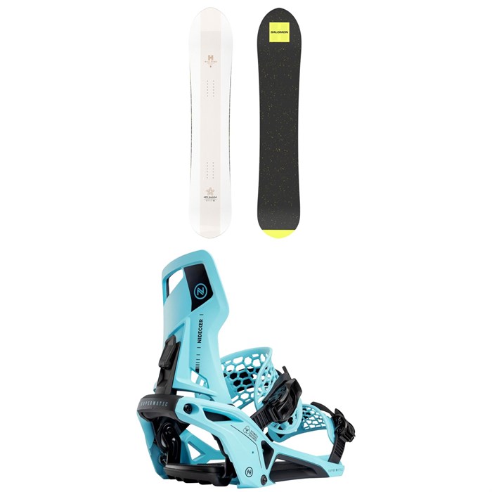 Salomon - Salomon HPS - Sickstick Snowboard + Nidecker Supermatic Snowboard Bindings 2025