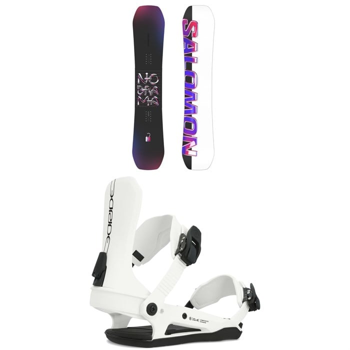 Salomon - Salomon No Drama Snowboard + Ride CL-6 Snowboard Bindings - Women's 2025