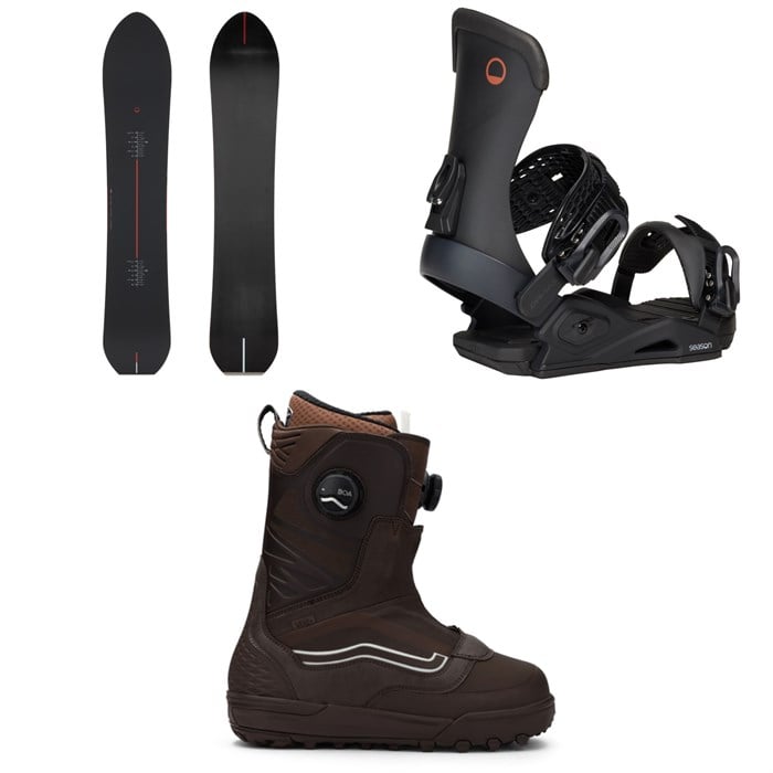 Season - Season Nexus Snowboard + Meld Snowboard Bindings + Vans Verse Snowboard Boots 2026