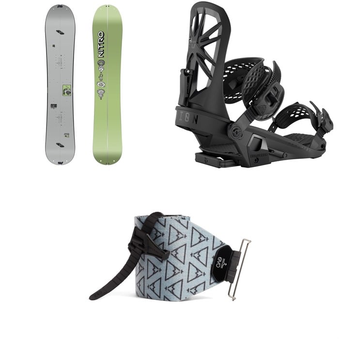 Nitro - Nitro Alternator Splitboard + Union Explorer Splitboard Bindings + evo x Pomoca Pro Glide Splitboard Skins 2026