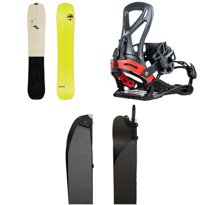 Arbor - Arbor Landmark Splitboard + Karakoram Grizzly + Split Interface Splitboard Bindings + Smart Skins 2026