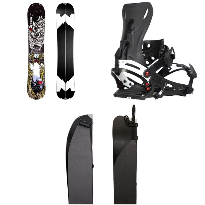 Weston - Weston Gnarnia Splitboard + Karakoram Ultra Ranger + Split Interface Splitboard Bindings + Smart Skins 2026