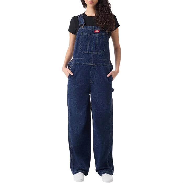 Dickies - Dickies Loose Denim Bibs - Women's