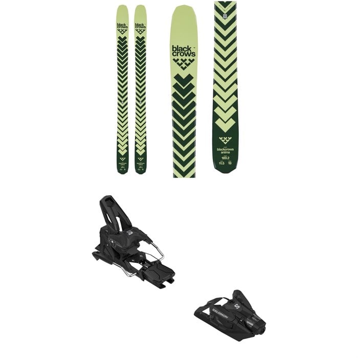 Black Crows - Black Crows Anima Skis 2026 + Salomon Strive 14 MN Ski Bindings