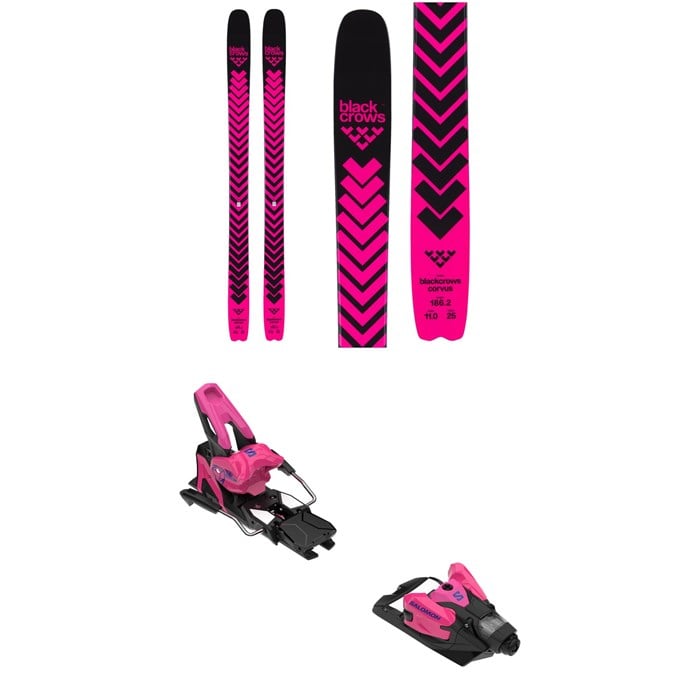 Black Crows - Black Crows Corvus Skis 2026 + Salomon Strive 14 MN Ski Bindings