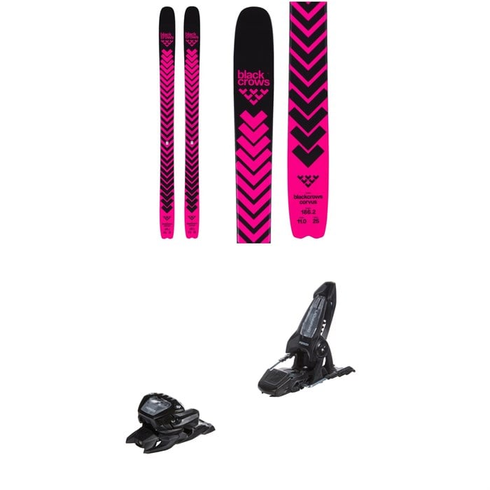 Black Crows - Black Crows Corvus Skis 2026 + Marker Griffon 13 ID Ski Bindings