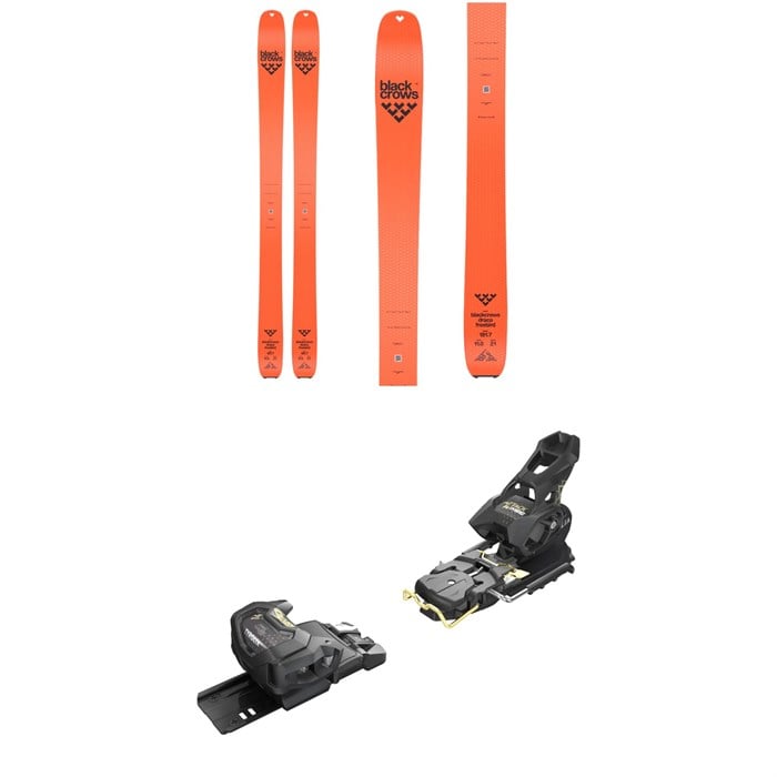 Black Crows - Black Crows Draco Freebird Skis + Tyrolia Attack Hybrid 14 MN Alpine Touring Ski Bindings 2026