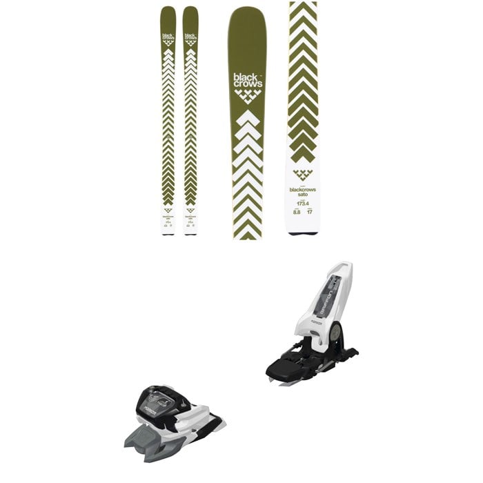 Black Crows - Black Crows Sato Skis 2026 + Marker Griffon 13 ID Ski Bindings