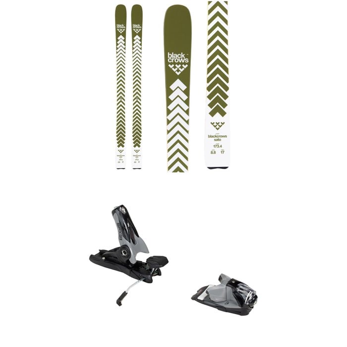Black Crows - Black Crows Sato Skis + Look SPX 12 GW Pro Ski Bindings 2026