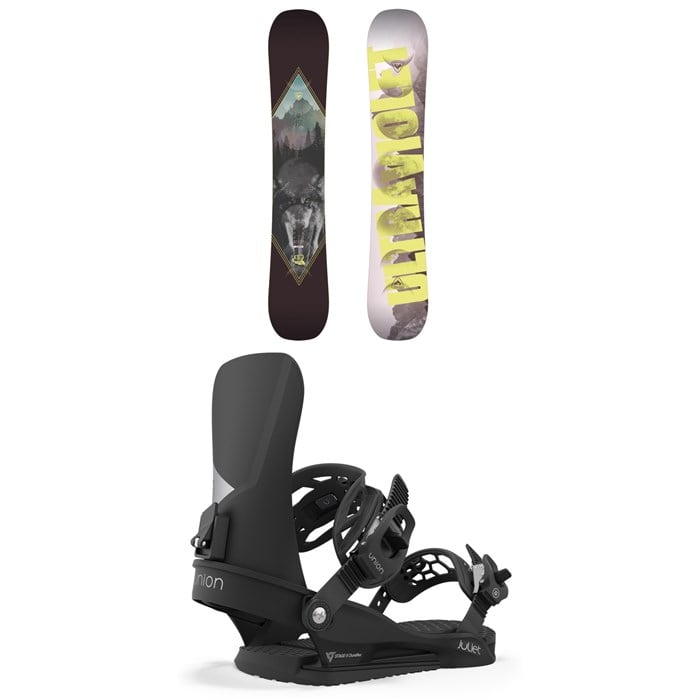 Rossignol - Rossignol Ultraviolet Snowboard + Union Juliet Snowboard Bindings - Women's