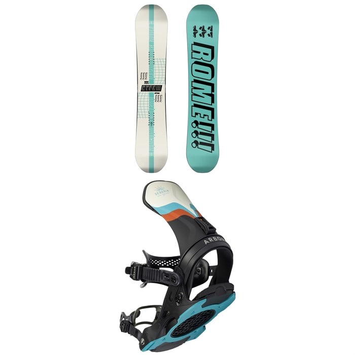 Rome - Rome Hype Snowboard + Arbor Sequoia Snowboard Bindings - Women's 2024