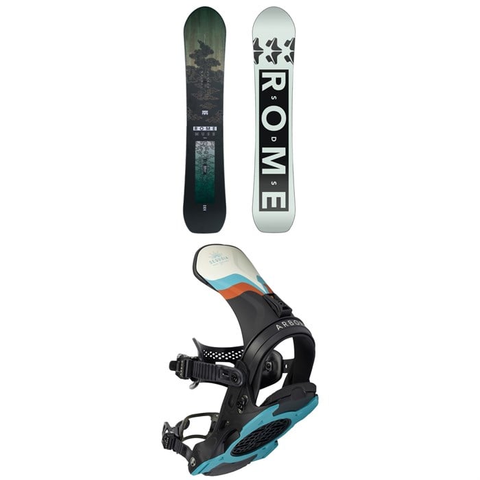 Rome - Rome Muse Snowboard + Arbor Sequoia Snowboard Bindings - Women's 2024