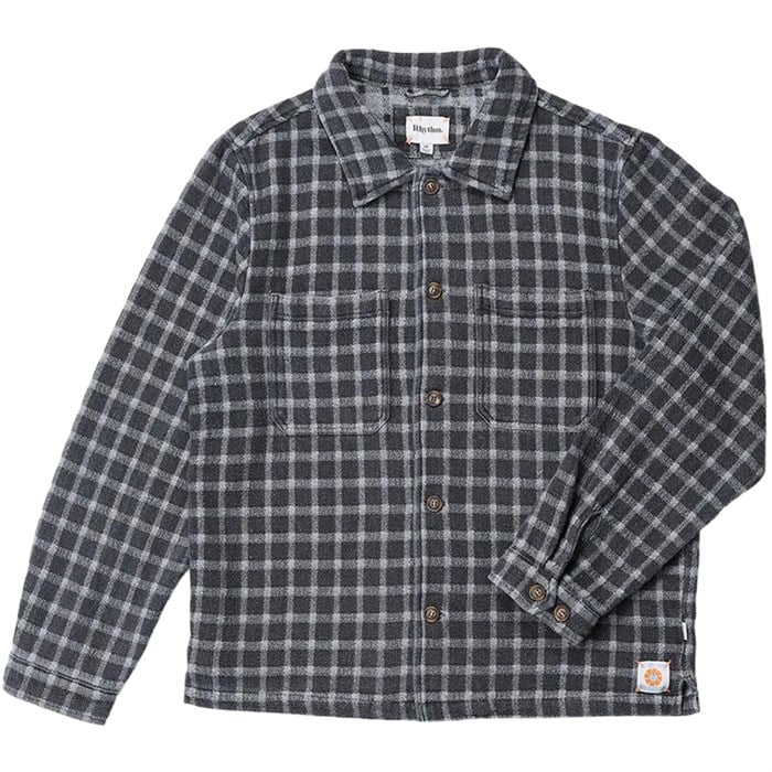 Rhythm - Rhythm Jacquard Check Long-Sleeve Shirt - Men's