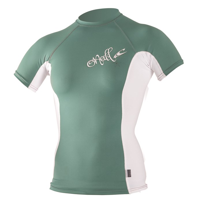 O'Neill Skins Short Sleeve Crew Rash Guard Women's 2009 evo