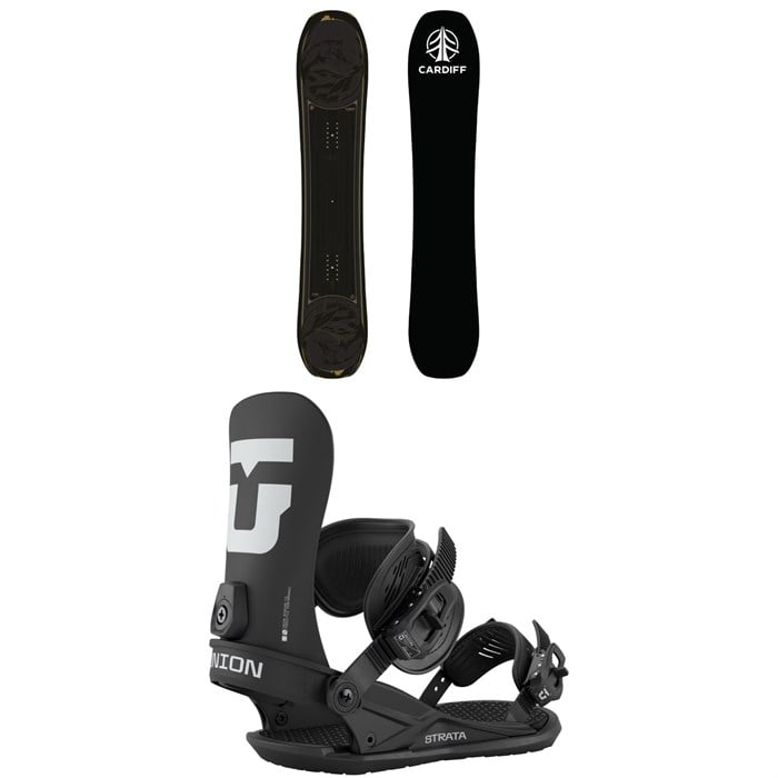 Cardiff - Cardiff Lynx Boundary Snowboard + Union Strata Snowboard Bindings 2026