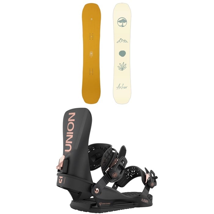 Arbor - Arbor Swoon Decon Snowboard + Union Juliet Snowboard Bindings - Women's 2026