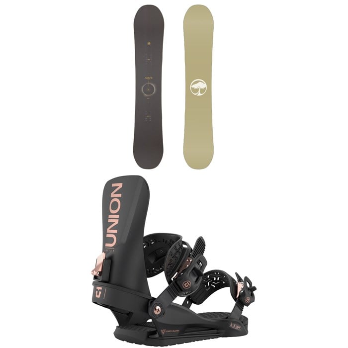 Arbor - Arbor Mantra Decon Snowboard + Union Juliet Snowboard Bindings - Women's 2026