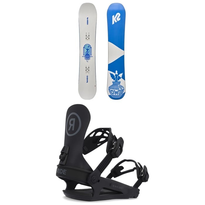 K2 - K2 Extravision Snowboard + Ride CL-4 Snowboard Bindings - Women's 2025