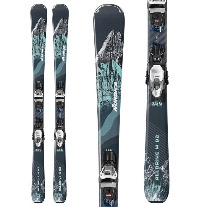 Nordica - Nordica Alldrive W 82 Skis + TP2 Comp 10 FDT Bindings - Women's 2024