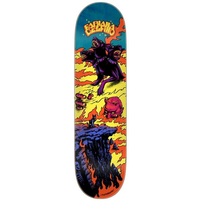 Santa Cruz Skateboards - Santa Cruz Skateboards Delfino Inferno Pro 8.25 Skateboard Deck