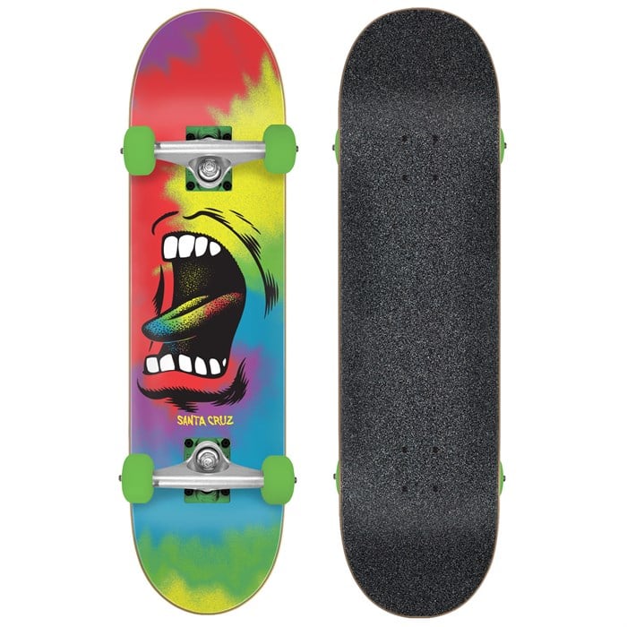 Santa Cruz Skateboards - Santa Cruz Skateboards Big Mouth Tie Dye Full 8.0 Skateboard Complete