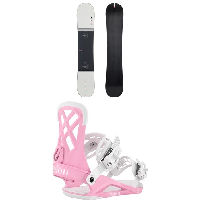 Season - Season Primer Snowboard + Union Rosa Snowboard Bindings - Women's 2026