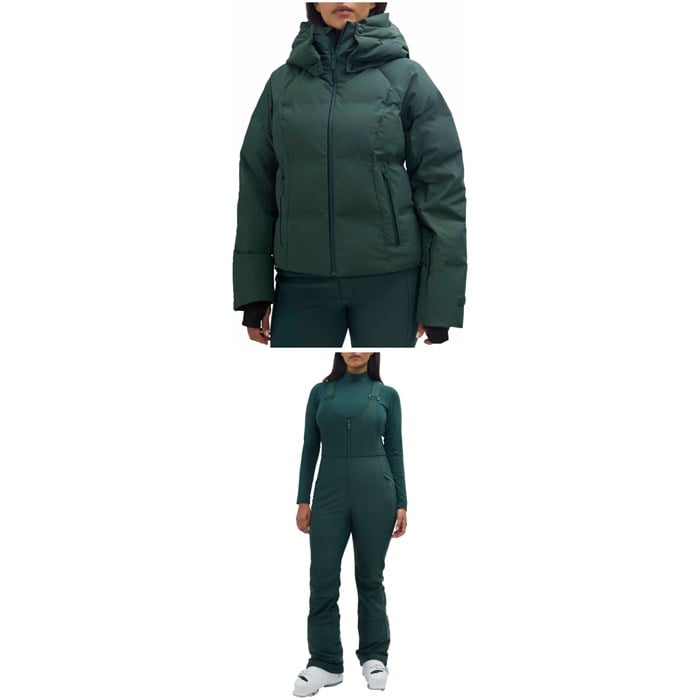 Halfdays - Halfdays Georgie Puffer Jacket + Isabel Bibs - Women's