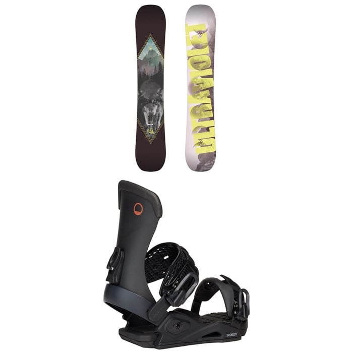 Rossignol - Rossignol Ultraviolet Snowboard + Season Meld Snowboard Bindings - Women's