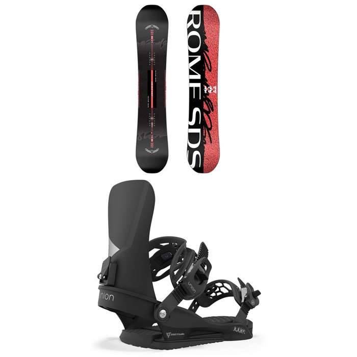 Rome - Rome Heist Snowboard + Union Juliet Snowboard Bindings - Women's 2024