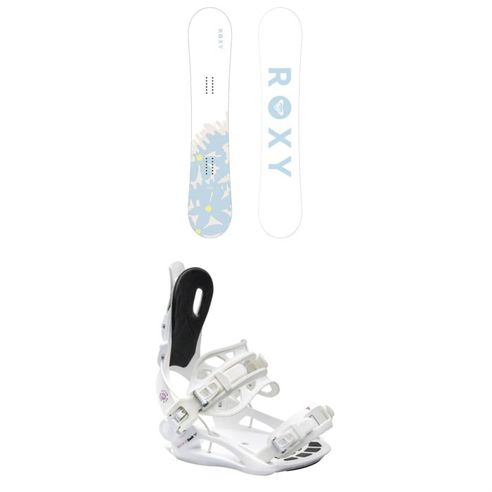 Roxy - Roxy Dawn Snowboard + Rock-It Dash Snowboard Bindings - Women's 2026