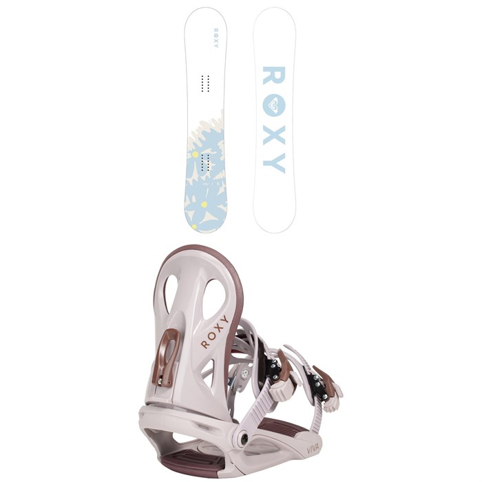 Roxy - Roxy Dawn Snowboard + Viva Snowboard Bindings - Women's 2026
