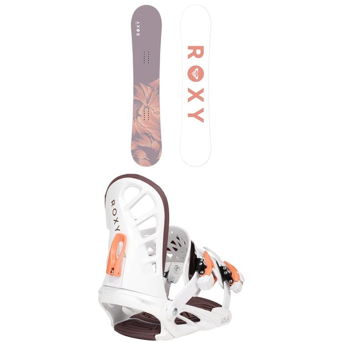 Roxy - Roxy Raina C2 Snowboard + Lola Snowboard Bindings - Women's 2026