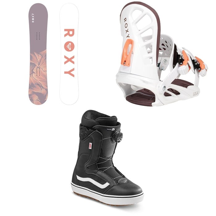 Roxy - Roxy Raina C2 Snowboard + Lola Snowboard Bindings + Vans Encore OG Snowboard Boots - Women's 2026