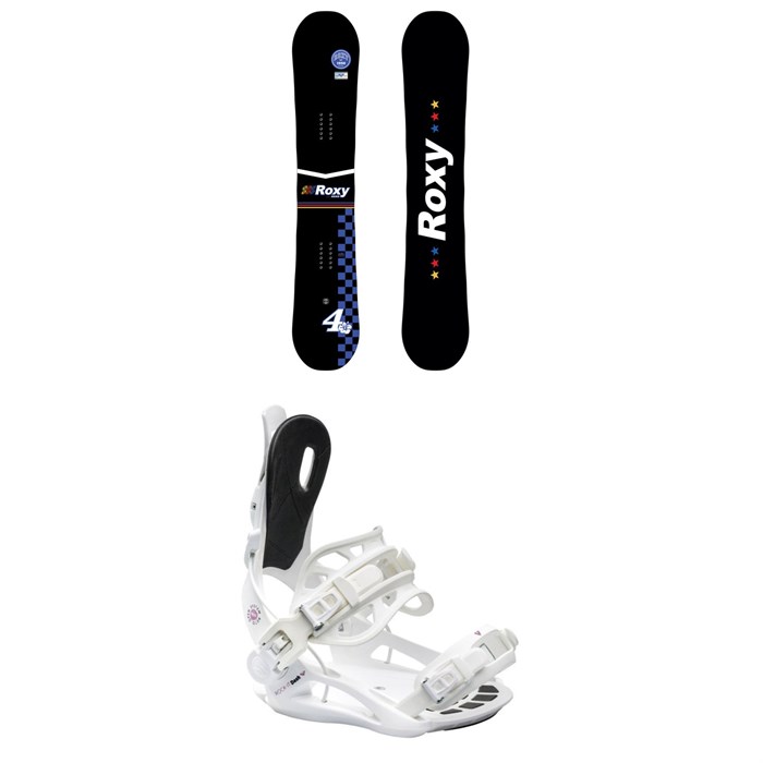 Roxy - Roxy XOXO C2 Snowboard + Rock-It Dash Snowboard Bindings - Women's 2026