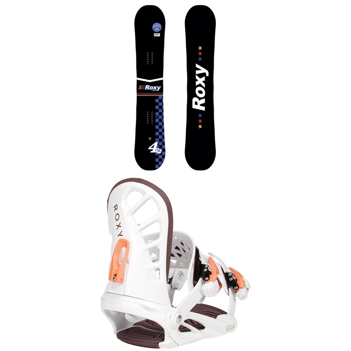 Roxy - Roxy XOXO C2 Snowboard + Lola Snowboard Bindings - Women's 2026